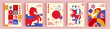 © Lepusinensis - Happy chinese new year 2026 background. Translation : year of the horse