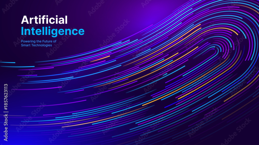 Digital Transformation Concept with Futuristic Data Flow and Smart ...
