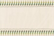 © ADDICTIVE STOCK - Pastel floral border design with delicate leaves