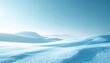 © Artist You - Fondo Minimalista de Invierno con Degradado Azul y Espacio para Texto, Generated image