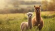 © TheWaterMeloonProjec - South Australian alpacas, exhibiting social interaction, suitable for pet adoption, World Animal Day