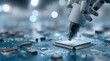 © lele - Robot manufacturing chip