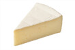© PerfectPhoto - Brie cheese wedge with white rind and transparent background