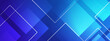 © SyahCreation - Abstract gradient blue background with white geometric shapes