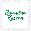 © shahjalal - Elegant green  calligraphy spelling 'Ramadan Kareem' on a light background, perfect for Islamic greetings, festive banners, cards, posters, cultural celebrations, and spiritual Ramadan designs.