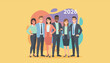 © Creative Office Pro - Professional diverse team ready for 2026 business success teamwork and corporate growth
