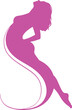 © RAFI - Elegant woman silhouette in modern vector design