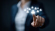 © Alla Bondaruk - Human resource manager engages with technology to enhance effective recruitment and select ideal candidates for a company.concept of searching for healthcare workers, job vacancy