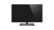 © PrismPNG - Sleek modern black desktop computer monitor displaying a dark screen on transparent background