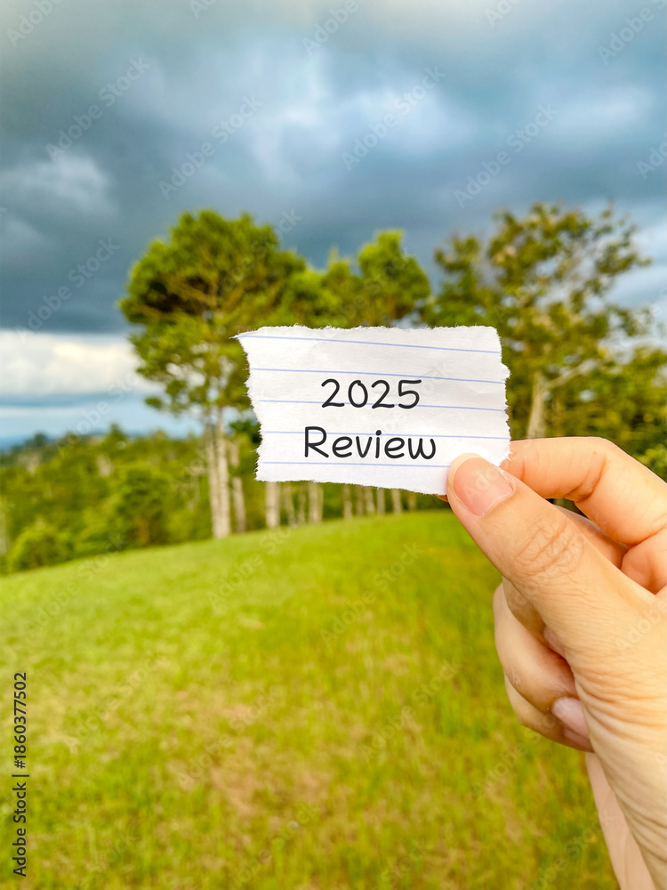 2025 Review Concept for Planning and Goals on Paper