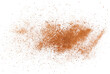 © dule964 - Pile cinnamon minced and planed flying, grated isolated on white background, clipping path