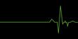 © Rizki - green line on black background