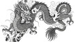 © Aura - dragon tattoo representing power mythology tradition and spiritual symbolism