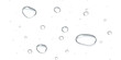 ©  creative  marlia - A collection of crystal clear water droplets scattered across a clean white surface