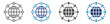 © jumiatiniqi - global connection icon sheet multiple style