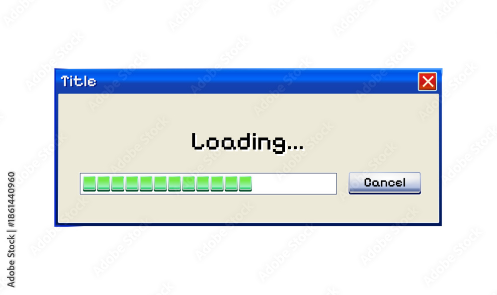 Windows XP classic loading, installing, and copying files screens ...