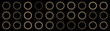 © top dog - Ornamental circular frames set with luxury decorative patterns. Elegant golden rings for labels badges