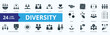 © Siti - Diversity Icon Pack Glyph Style Illustration Vector
