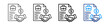 © Adityaayoga - Work Agreement Icon Different Style Outline Collection Set.