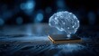 © Mariia - Abstract AI technology background with a glowing brain shape formed by circuit lines on a microchip. Concept of artificial intelligence, neural networks, data processing, innovation, and technology