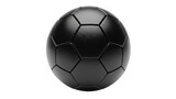 Black soccer ball