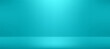 © Anastasiia - Abstract teal blue gradient background empty studio room illustration