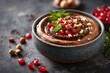 © Olena - Decadent Chocolate Hummus Dessert in a Bowl: A Nutty Breakfast Delight