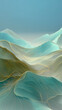 © 芷仪 黄 - abstract blue waves
