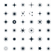 © KOBAD - Sparkle Starburst Icons Set – Twinkle Light Shapes for Decoration, UI & Graphic Design