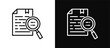 © Resa Valen - Case Study icon set black and white