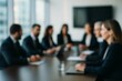© J.P. - Equipe de negócios em reunião corporativa no escritório.