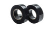 © anak - Two rolls of black, shiny electrical tape, isolated