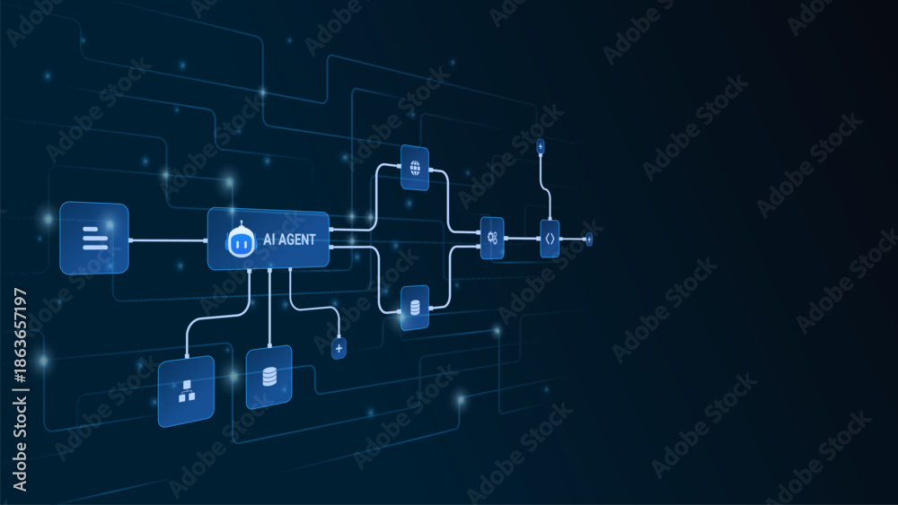 AI workflow automation artificial intelligence. ai agent network ...