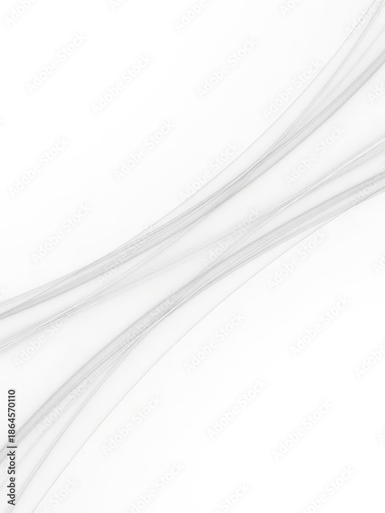 Abstract digital reset visual using flowing curves and soft depth to ...