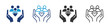 © myicons - Social Service icon set collection multi-style.