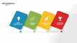 © Martaka - Infographic template showcasing idea generation planning phase development stage and activity results.