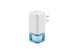 © Gustav - Air freshener design with futuristic style and blue base on a gradient blue and white surface