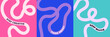 © icons gate - Vibrant abstract poster with flowing shapes in warm colors featuring colorful, fluid wavy lines for a dynamic, modern feel, motivational design typography for creative wall art