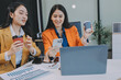 © ARMMY PICCA - Businesswomen having discussion in office