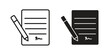 © iconic - Agreement icons set designed in filled, outline, line and stroke style