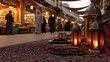 © eko - Glowing Lanterns in Bustling Marketplace