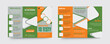© Abdul Majid - Food trifold brochure design layout