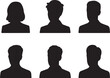 ©  Umme Hamira Tuli - User Avatar Silhouette Icon Set