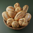 © Digi Studio - Basket of assorted bread rolls