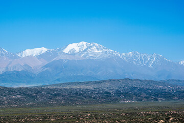  Landscape of Mendoza and of The Andes Mountains - Mendoza, Argentina