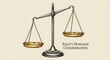 © Syafiq - An antique gold and silver justice scale symbolizing fairness and equity in legal and financial considerations