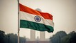 © MdTanvir - Republic day india flag waving high national pride