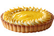 © Dream Art Factory  - Citrus tart with smooth lemon filling isolated on transparent background
