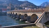 ponte vecchio ponte azzone visconti di lecco in italia