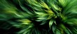 © spyrakot - Abstract Motion Blur of Green Leaves in Artistic Studio Photography